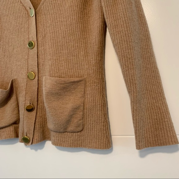 Rachel Zoe | Wool Button Up Cardigan - Picture 5 of 14